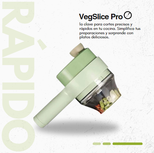 VegSlice Pro® - ¡Corte con precisión profesional en segundos!